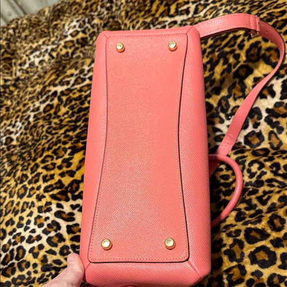 Coach Coral Leather Satchel - Picture 7 of 7